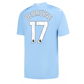 Maillot de foot Manchester City Kevin De Bruyne #17 Domicile 2023-24 Manches Courte